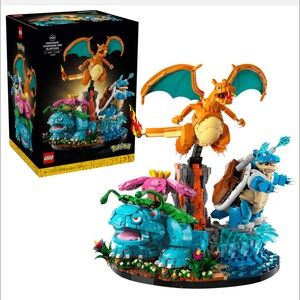 LEGO Pokemon Venusaur, Charizard, and Blastoise 72153 - BRAND NEW — SHIP ASAP